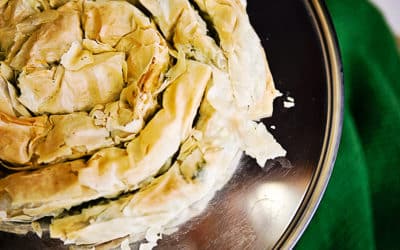 Totus-spenótos burek